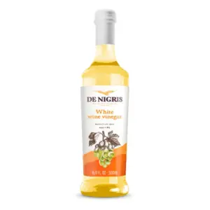 De Nigris White Wine Vinegar 500ml Pack of 2