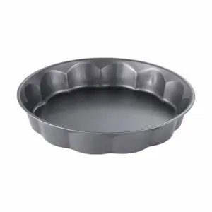 Decakila Baking Tray 28x28x5 CM Round Baking Mold Non Stick Cake Pan BPA Free KMTT072B