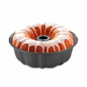 Decakila Baking Tray Bundt 2x5x10.5 CM Premium Non Stick Coating For Easy Release & Clean Up Oven Safe Cake Mold KMTT081B