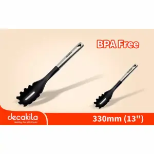 Decakila Pasta Server 5.8cm Nylon Plastic & Stainless Steel Kitchenware Kmtt043b