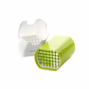 Decakila Potato Cutter Plastic Material with Stainless Steel Embedded Blades Bpa Free Kmtt085w useful for ingridients such as carrots, cucumbers, onions, eggs and cheese