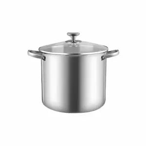 Decakila Stock Pot 14.8L 0.5mm Thickness Stainless Steel Kmep047m