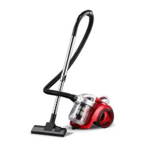 Decakila Vacuum Cleaner 2.5l Carry Handle Bagless Canister 1600w Cevc003r 1 speed control 4.5m power cord automatic cord rewinder airflow control on handle