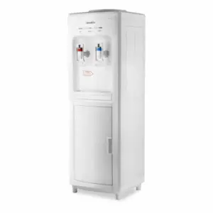 Decakila Water Dispenser 2 Taps Top Load with Cabinet Kewf002b hot and cold compressor cooling aniti spill system anti bacteria