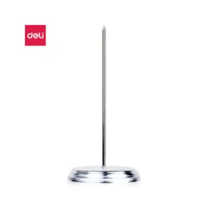 Deli Stationery Deli Bill Fork Metal Bill pin 7.6×1.2×14.2cm 241