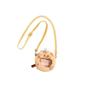 Deli Stationery Deli Crossbody Bag 12 x 13 x 2cm, Brown EHY702