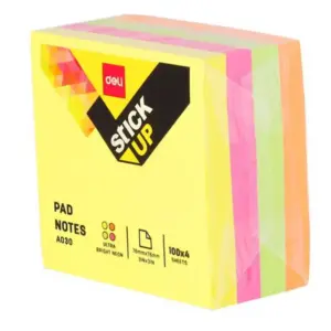 Deli Stationery Deli Sticky Pad Notes 76x76mm EA03003