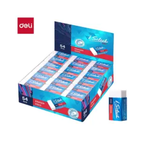 Deli Stationery Deli Eraser PVC-free, Non-toxic  Clean Erasing Performance H323 (Packs of 12)