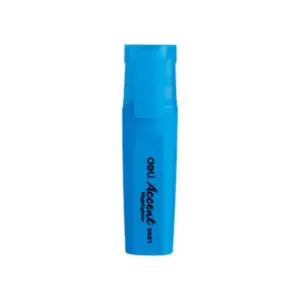 Deli Stationery Deli Highlighter Water Resistant Blue ES621