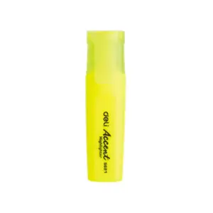 Deli Stationery Deli Highlighter Water Resistant Yellow ES621
