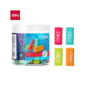 Deli Stationery Deli Eraser PVC-free, Non-toxic Clean Erasing Performance H324