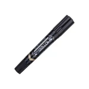 Deli Stationery Deli Double Sided Permanent Marker Black ES555