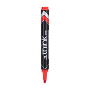 Deli Stationery Deli Permanent Marker Red EU10140