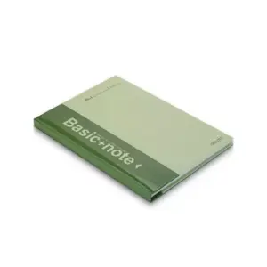 Deli Stationery Deli Hardcover Notebook A5, 96 Sheets, Pink/Grey/Blue/Green E3284