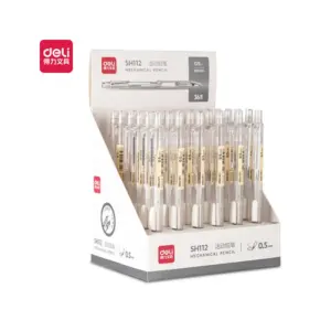 Deli Stationery Deli Mechanical Pencil 0.7mm SH12-07 (Pack of 6)