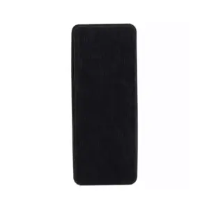 Deli Stationery Deli Magnetic Whiteboard Eraser, Durable PP + EVA + Lint Material, Black E7834