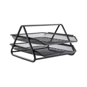 Deli Stationery Deli Mesh File Tray 2-Tier E9183