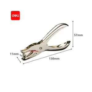 Deli Stationery Deli One-Hole Punch 8sheets,Φ6mm1PCS 115