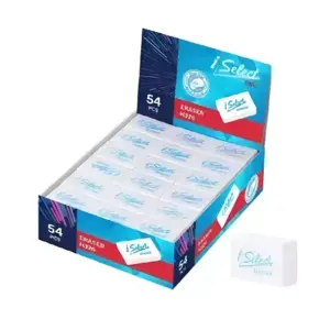 Deli Stationery Deli PVC Eraser 26×17×9mm, Soft & Smudge-Free, White EH326