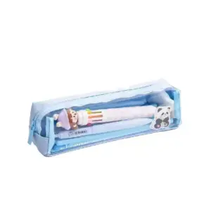 Deli Stationery Deli Pencil Pouch PVC Material, Blue/Purple E66683A