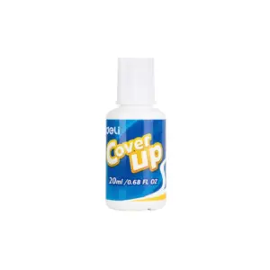 Deli Stationery Deli School Correction Fluid with Brush Applicator 20ml E39291
