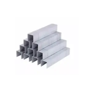 Deli Stationery Deli Staples 23/13 Up to 80 Special Zinc Plated Wire Iron Pins, Optimized Tip Angle for an Improved Performance Silver E0013
