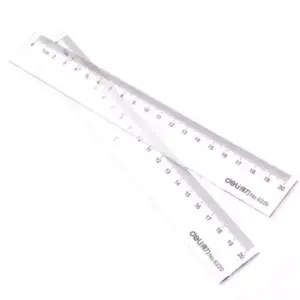 Deli Stationery Deli Ruler Straight Edge 20cm E6220