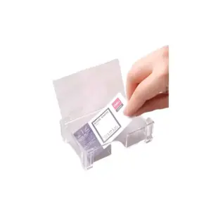Deli Stationery Deli Transparent Business Card Holder, 103×68×34mm E7621