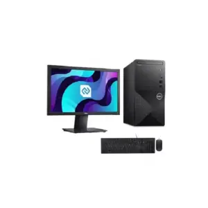 Dell Vostro 3910 Core i5, 12th Generation Processor, 4.40 Ghz processor speed, 4GB RAM, 256 SSD and 19.5" TFT LED Monitor.