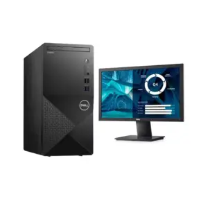 Dell Vostro 3910 Core i3, 12th Generation Processor, 4.30 Ghz processor speed, 4GB RAM and 19.5" TFT LED Monitor. DOS. (256GB SSD- )