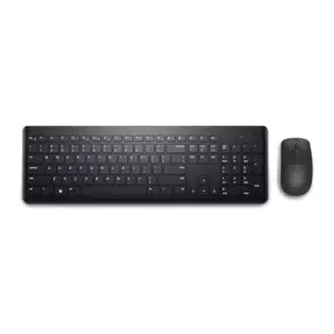 Dell Wireless Keyboard & Mouse Combo with Reliable Performance, Comfortable, Compatible with any System, Aesthetic Design Black KM3322W