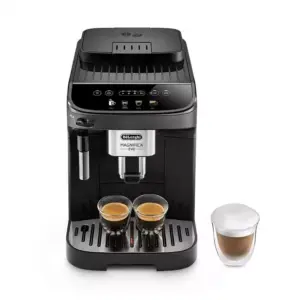 Delonghi De'Longhi- Magnifica EVO Bean to Cup Fully Automatic Coffee Machine 1550W | Traditional Milk Frother | Built In Grinder | 100% Arabica Whole Coffee Beans ECAM290.21.B Black