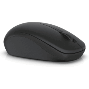 Dell Wireless Mouse with Optical Tracking, Compact Ergonomic Design, USB Nano Receiver Black WM126