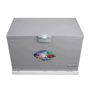 Delta Chest Freezer 400L, Large Capacity, Quick Freeze, Silver Finish DCFN-540