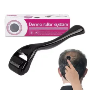 Faith Microneedle Derma Roller Stainless Steel 540 Titanium 0.5mm Classic Disposable Hair Loss