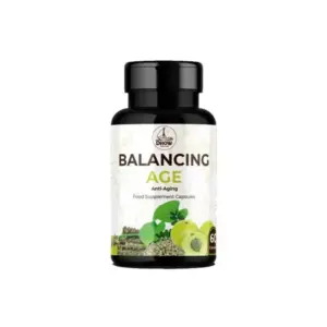 Dhow Nature Foods Dhow Organic Natural Balancing Age Capsules Anti-Aging, Reduces Signs of Aging, Promotes Clear and Healthy Skin 1Bottle/60pc