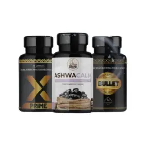 Dhow Nature Foods Dhow Ever Strong Men’s Wellness Bundle - Promotes Strength, Calmness, and Overall Health for Exceptional Men (Bundle of 3Pcs).