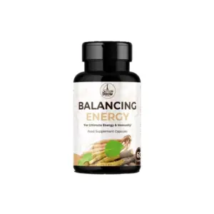 Dhow Nature Foods Dhow Organic Natural Balancing Energy Capsules for Ultimate Energy & Immunity, Aids in Achieving Restful Sleep, Boosts Energy, Reduces Stress & Improves Nervous System Function 1Bottle/60pc