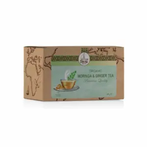 Dhow Nature Foods Dhow Organic Herbal Infusion Tea Moringa & Ginger 25bags/box