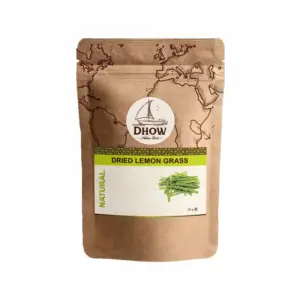 Dhow Nature Foods Dhow Organic Natural Dried Lemon Grass 35G