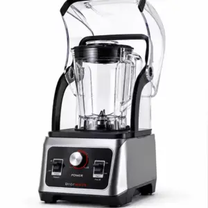 Digiwave Commercial Smoothie Blender 2L, 2200W with Soundproof Cover, High Speed Heavy Duty Blending System DWBL-8001