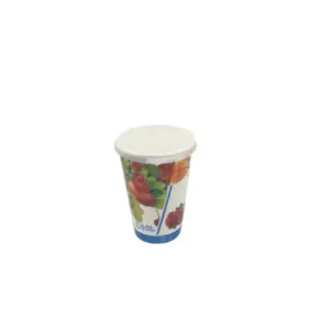 Eagle6 Disposable Juice Glass with Lid (Pack of 100Pcs)