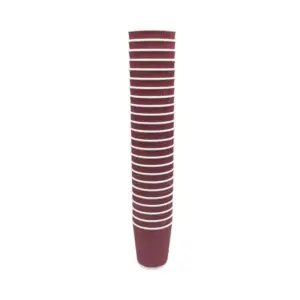 Eagle6 Disposable Glass 12oz Ripple (Pack of 25pcs x 20 Packs)