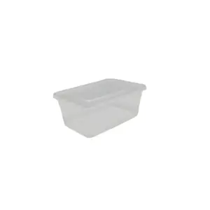 Eagle6 Disposable PP Container 1000ml Clear (Pack of 50pcs)