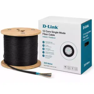 D-Link D Link 12 Core Single Mode Fiber Cable 300m Box NCB-FS09X-UULS-12/3H