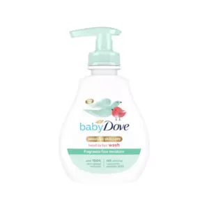 Dove Baby Shampoo Sensitive Moisture Head to Toe Wash, Fragrance-Free 200ml (Pack of 3pcs)