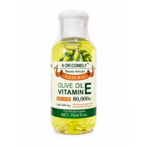 Faith DR. COMELY Natural Olive Oil Vitamin E 80,000 IU Beauty Skincare Moisturizing & Nourishing Oil For All Skin Types – 75ml