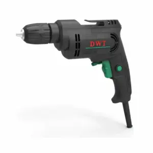 Crown Professional Crown DWT Drill 10mm Keyless Chuck Variable Speed Reverse Function BMP04‑10C