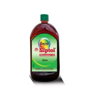 Emina Siptol Antiseptic & Antibacterial (Chloroxylenol 4.8%) 500ml (E-EX)