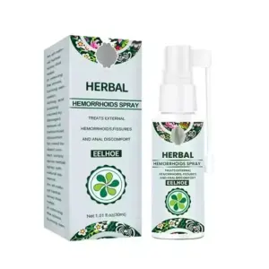 Faith Eelhoe Herbal Hemorrhoids Spray 30ml, Treats External Hemorrhoids, Fissures & Discomfort